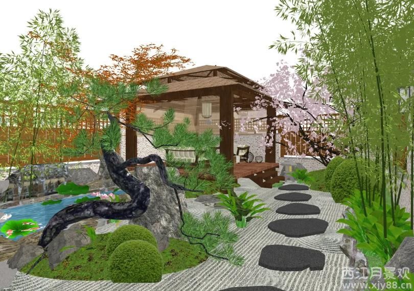西江月景观-青岛别墅庭院设计公司