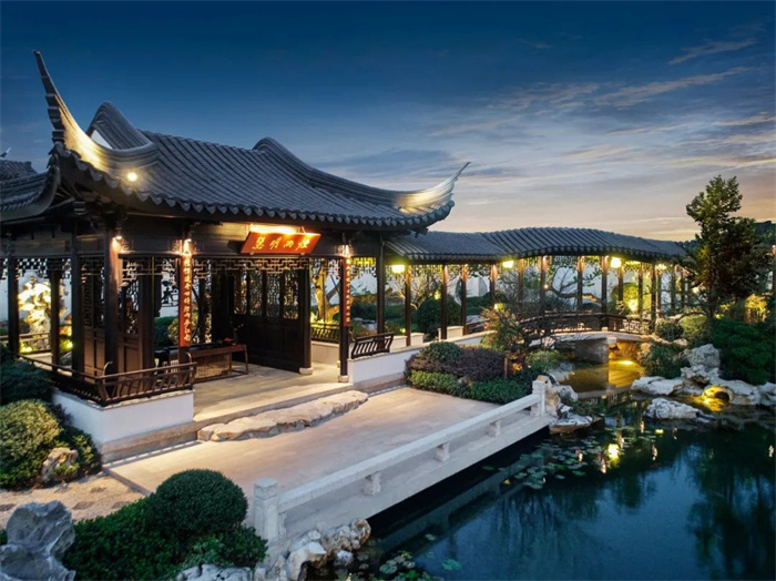 中式别墅庭院设计