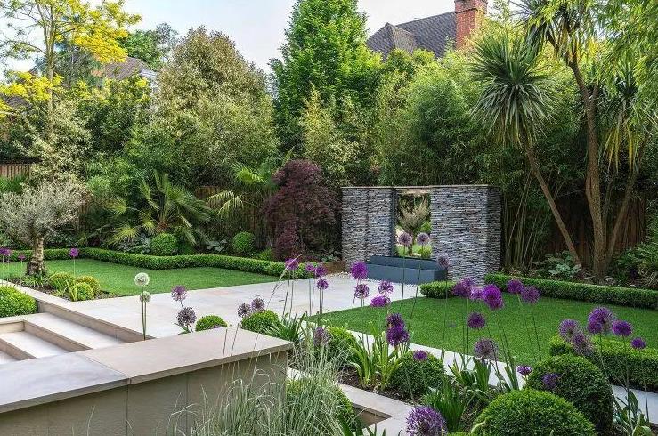 独栋别墅庭院花园设计要脱颖而出，五个方面必不可少